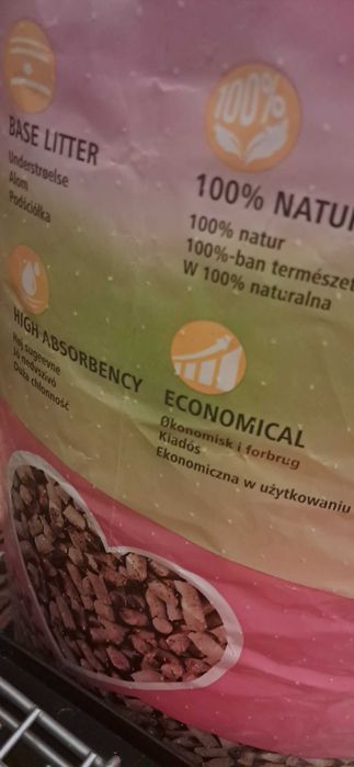 MultiFit Ściółka ze słomy do stosowania jako podkład 24 kg