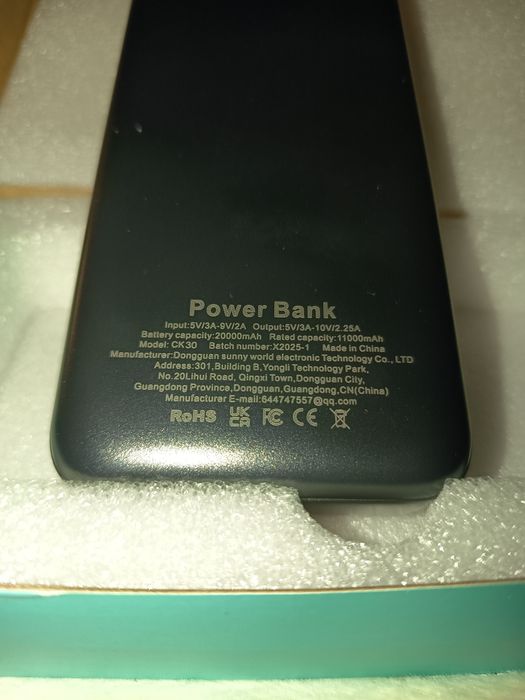 Power bank nova! 20.000 mah