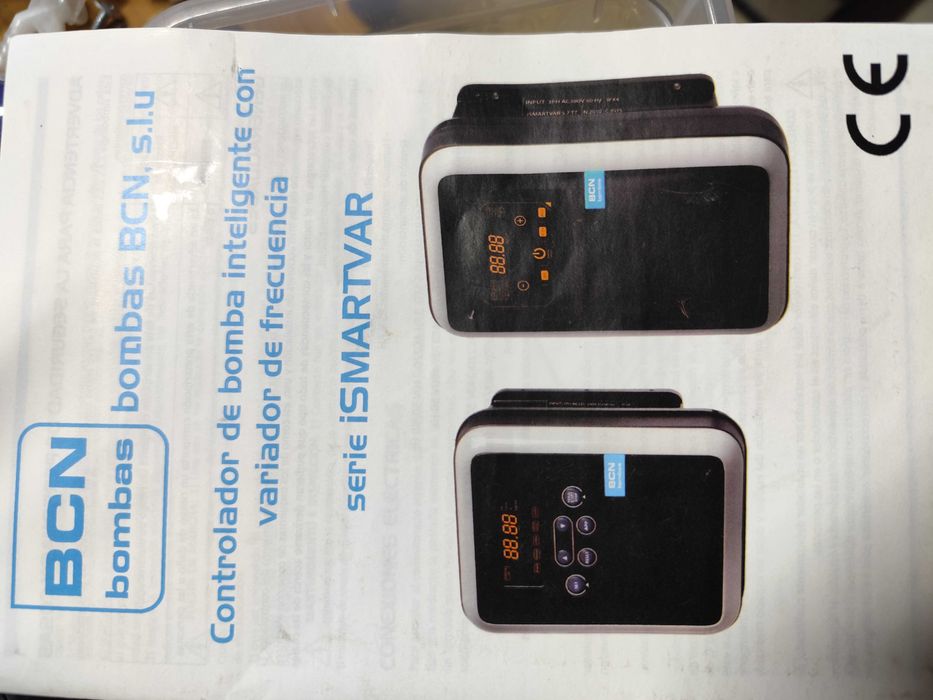 Controlador de Bomba iSMARTVAR 10.5 MT – Monofásico para Trifásico