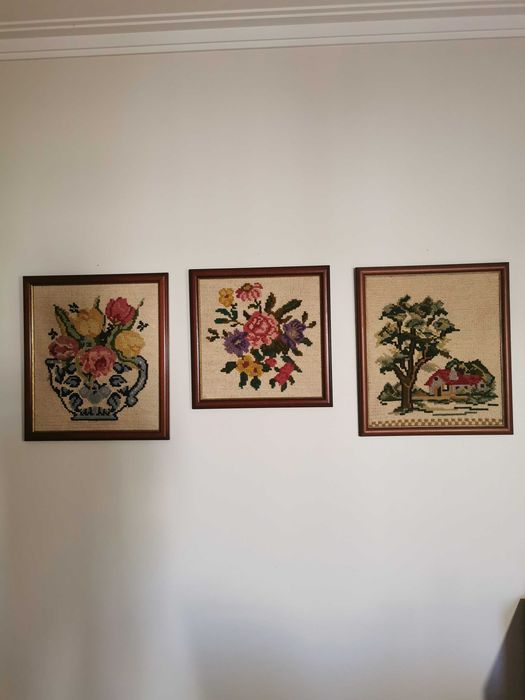 Quadros em ponto de Arraiolos