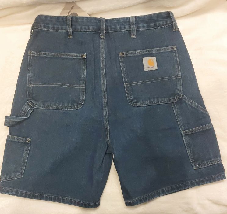 Carhartt WIP Smith krótkie spodenki jeansowe L