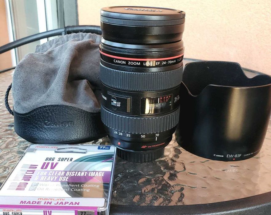 Canon EF 24-70 2.8 Mk1 + фільтр Marumi DHG Super UV