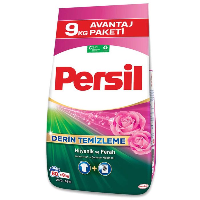 Proszek do prania białego Persil Deep Clean Pachnący Różany 9kg