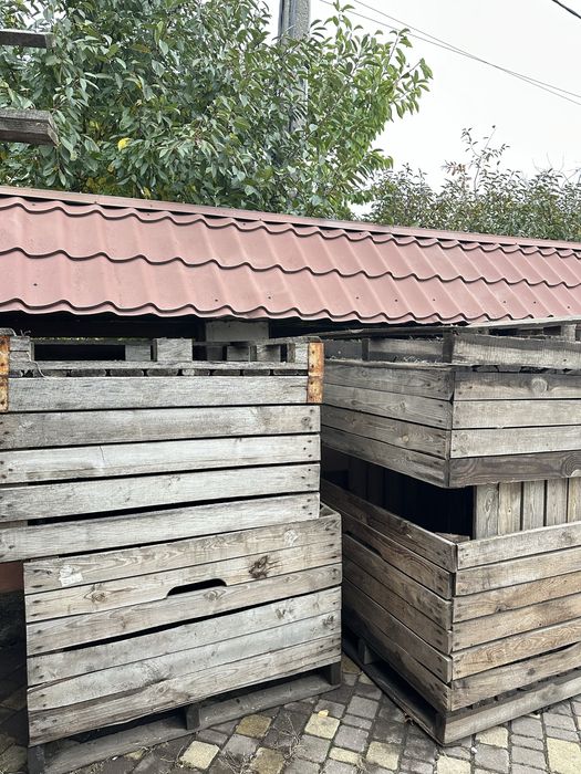 Деревяні  ящики для кавунів динь