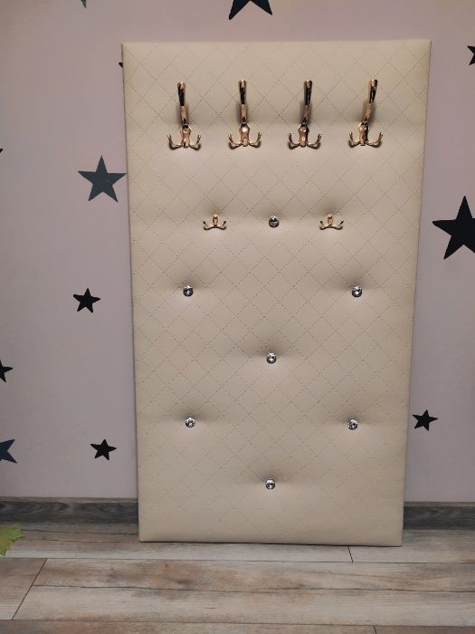 Wieszak ścienny Panel tapicerowany