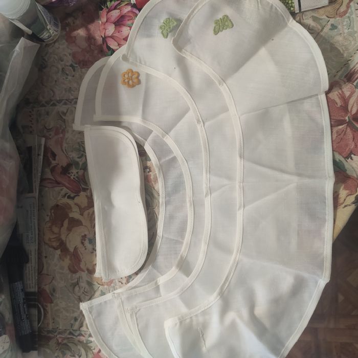 Воротнички+манжеты из прошвы, батиста (СССР)