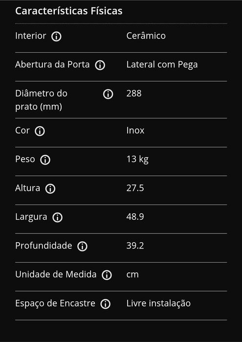 Microondas Samsung MG23K3515AS