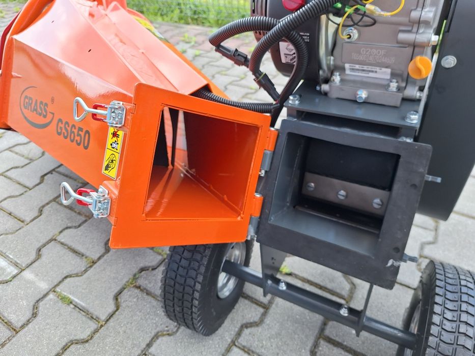 NOWY Rozdrabniacz Rębak Spalinowy GRASS GS650 Mocny 196cc 120mm