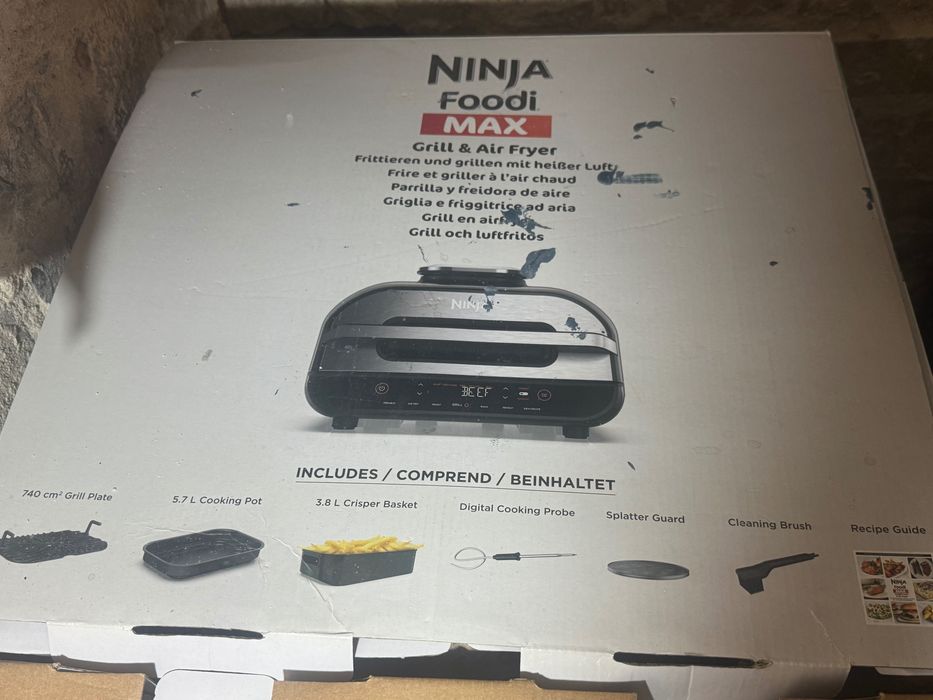 Grill elektryczny NINJA AG551EU nieużywany