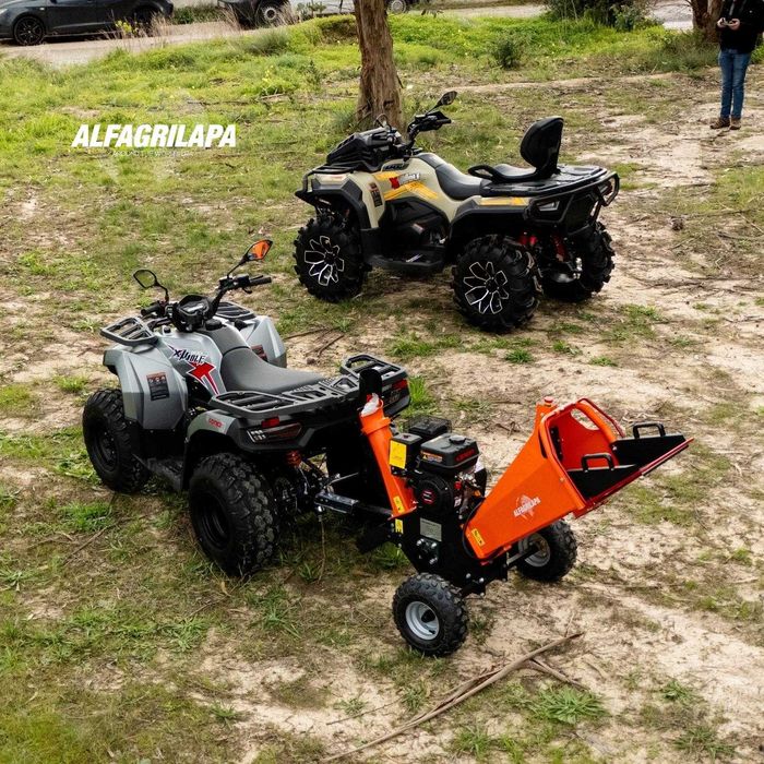 Bio-Trituradores Rebocáveis para ATVs