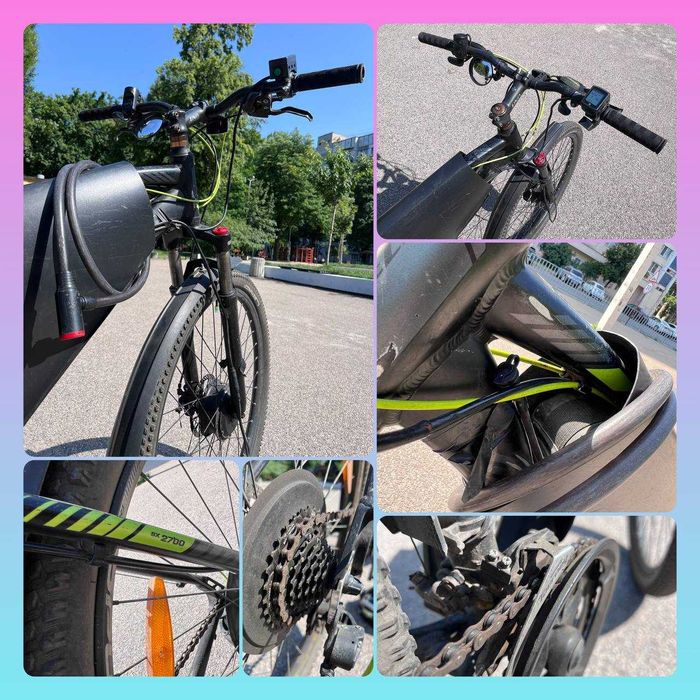 Велосипед Spelli SX-2700 на 350Вт