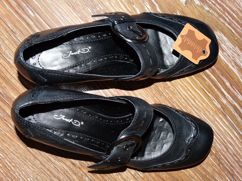Jak NOWE czółenka buty skóra 39 Deichmann Janet D