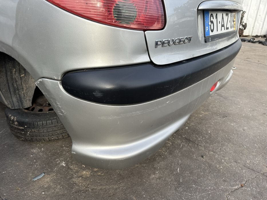 para-choque traseiro Peugeot 206 ano 2005