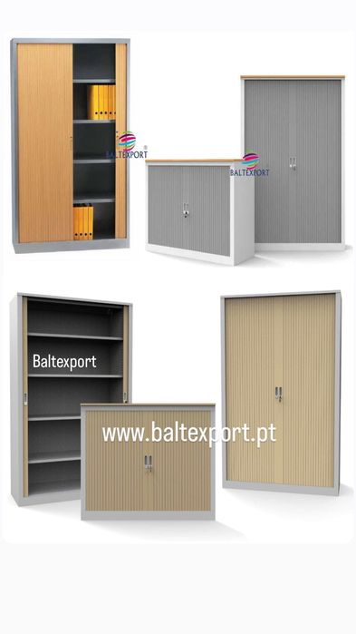 Armario Portas de Correr Persiana 800x1200x420 mm Material (NOVO)