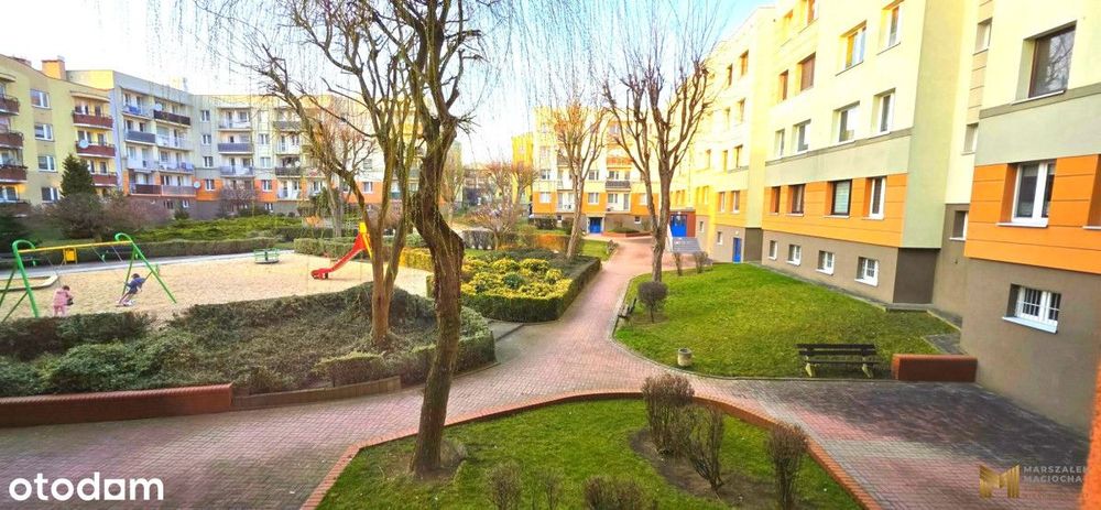 Mieszkanie na wysokim parterze Lubin Orzeszkowej