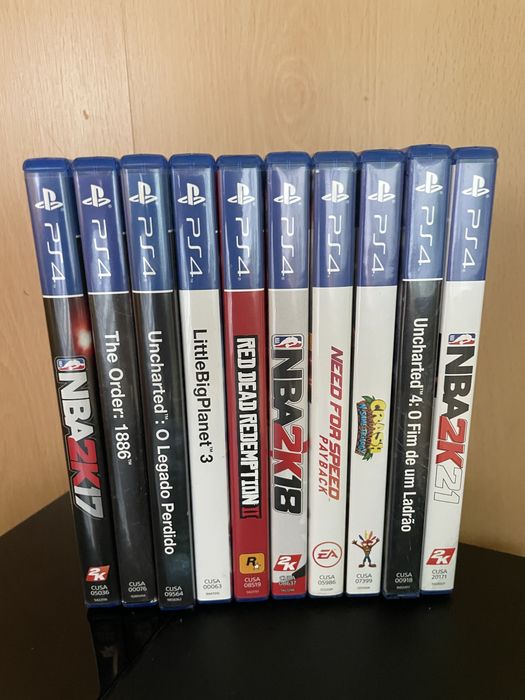 ps4 + jogos + comando