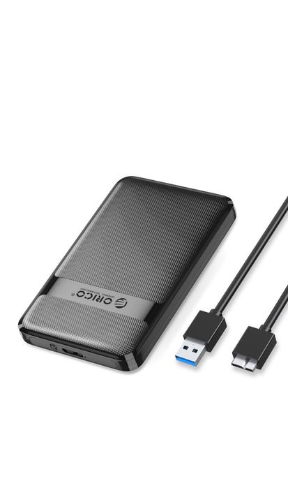 Зовнішня кишеня ORICO USB 3.0 для HDD/SSD 2.5" чорна