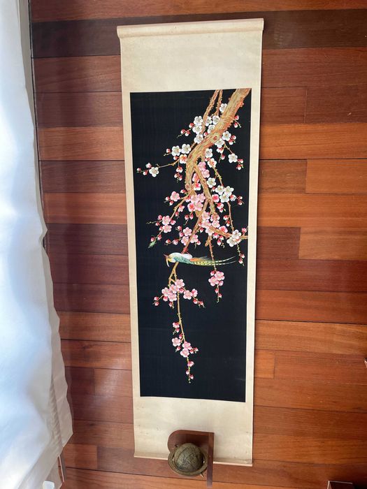 Pintura chinesa em seda