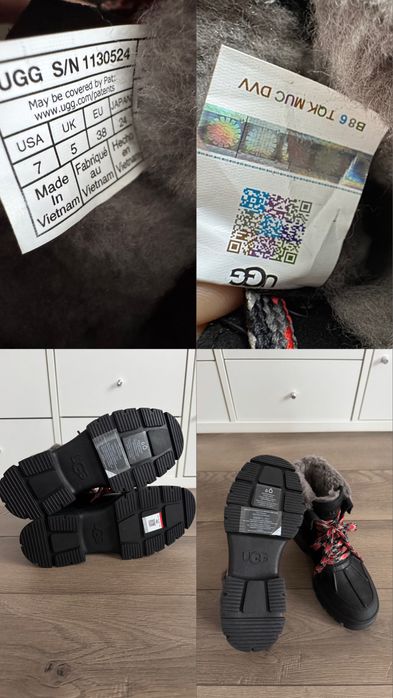 Черевики UGG Ashton Addie Tipped оригінал 36,5,38,41р