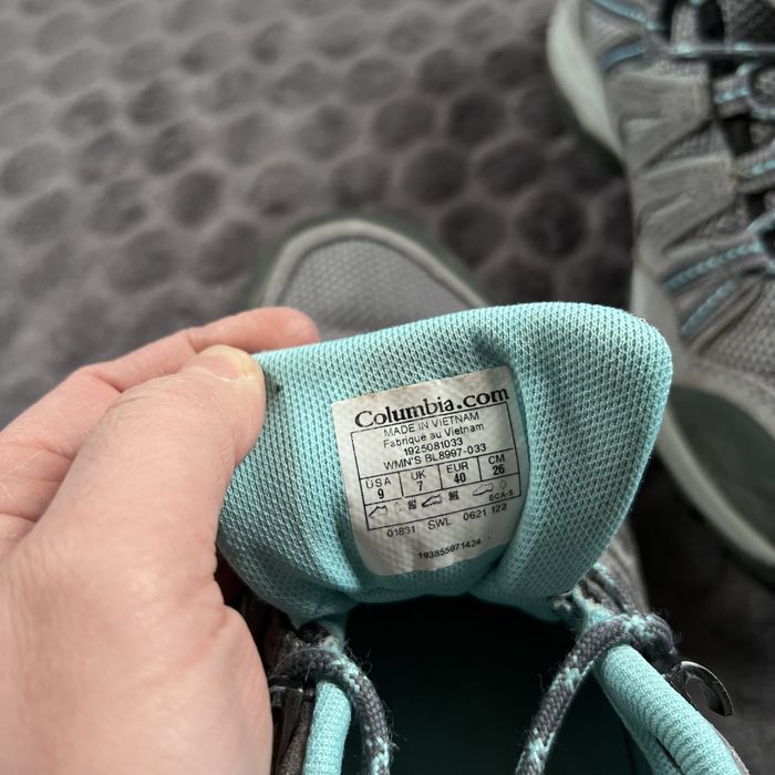 Чоловічі кросівки Columbia. Waterproof our dry. P. 40.