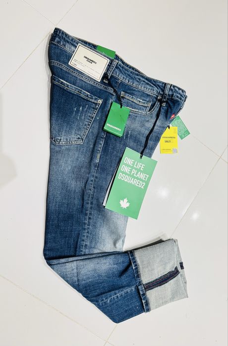 Dsquared2 spodnie jeansowe męskie