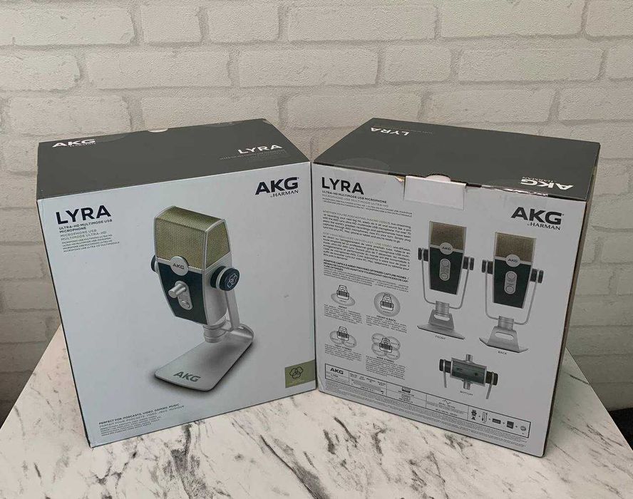 Мікрофон для ПК/ для стрімінгу, подкастів AKG C44-USB Lyra