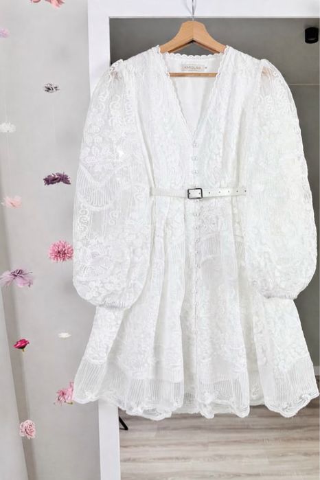 Плаття нарядне біле М-L