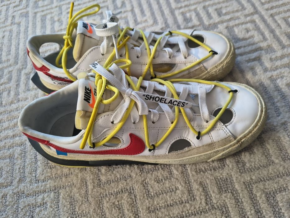 Nike Blazer low 77' x off white 44 28cm buty sportowe trampki