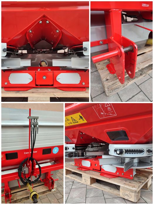 Kverneland Exacta CL rozsiewacz nawozów 2000l plandeka amazone bogball