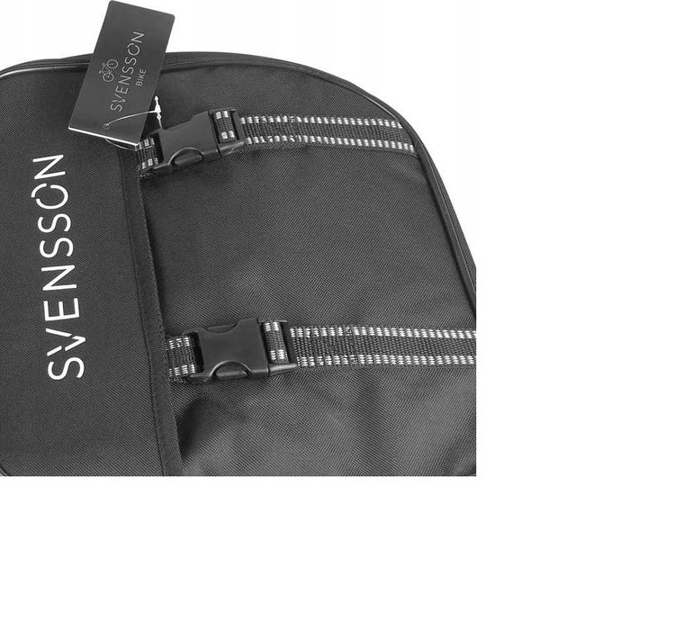 Torba rowerowa na bagażnik - sakwy PODWÓJNA TYLNA POJEMNA 30L