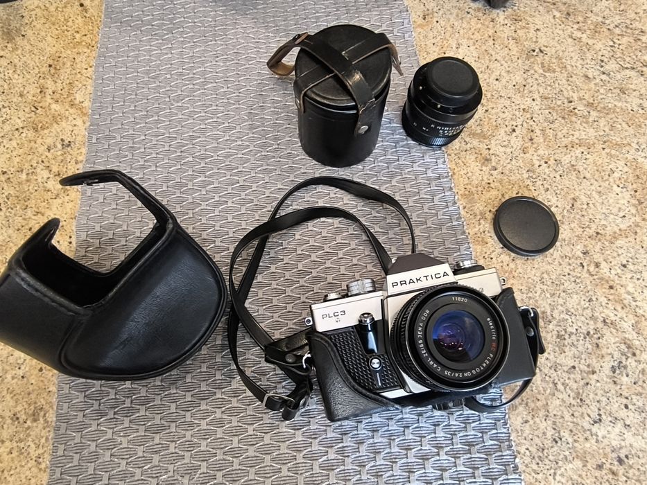 Praktica PLC3 + pancolar 1,8/50 +flektogeonn 2,2/35