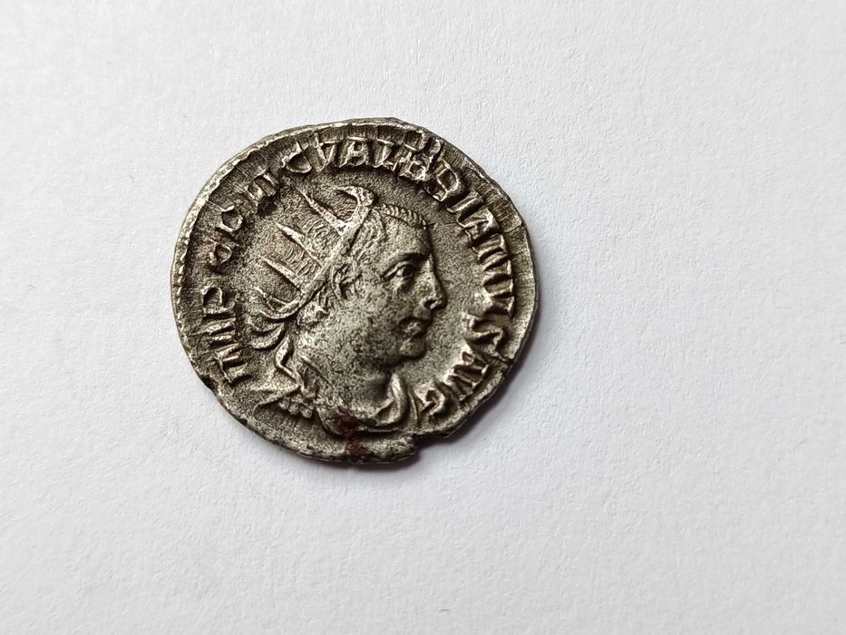 Antoninian (253 -260 n.e.) Valerian Cesarstwo Rzymskie oryginał Srebro