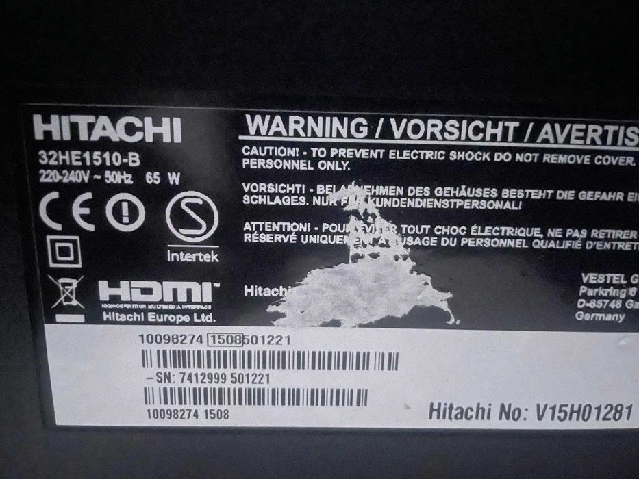 LED 32 HITACHI телевізор