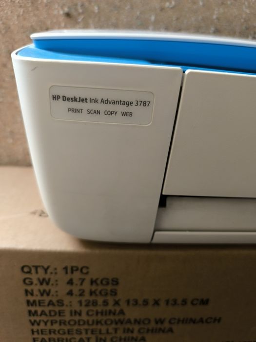 Drukarka HP DeskJet Ink Advantage 3787 All-in-One