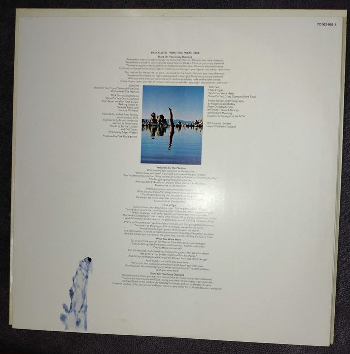 Pink Floyd Wish You Were Here  Płyta winylowa