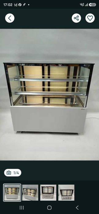 Vitrine refrigerada expositor 1200