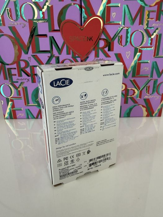 SSD !!! ЗОВНІШНІЙ накопичувач LaCie Rugged Mini SSD 2TB (STMF2000400)