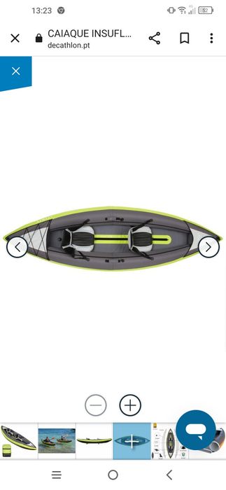 Kayak 2 lugares como novo