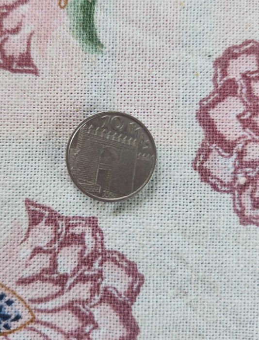 Moeda de 10 Pesetas Seneca 1997