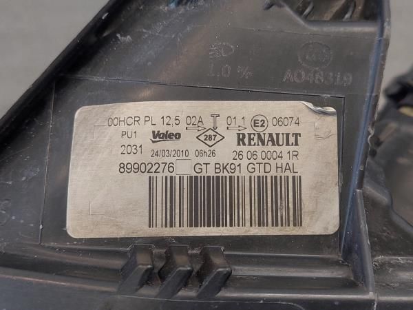 Ótica / farol esquerda RENAULT Laguna III (BT0/1)