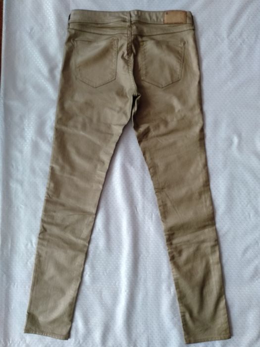Spodnie  damskie złote H&M S/M