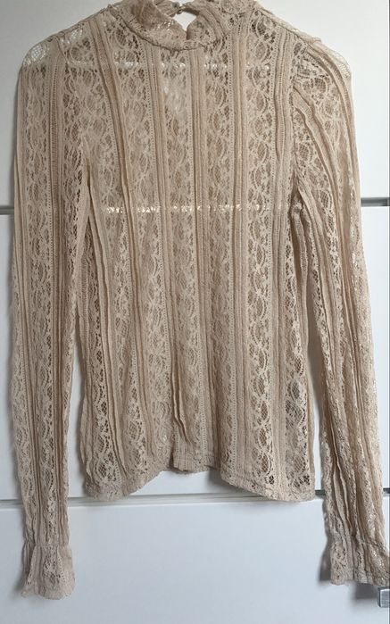 Vero Moda bluzka koronka XS/ S Vintage