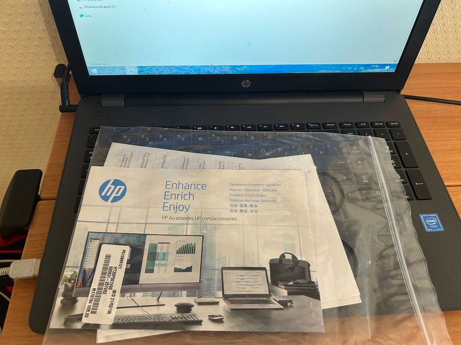 Ноутбук HP 250 G6 в хорошем состоянии