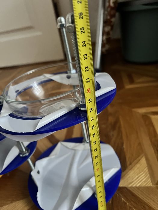 Стойки для собак. С мисками. Акрил