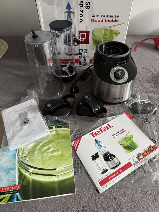 Blender Kielichowy Tefal 800W + bidon 0,6L