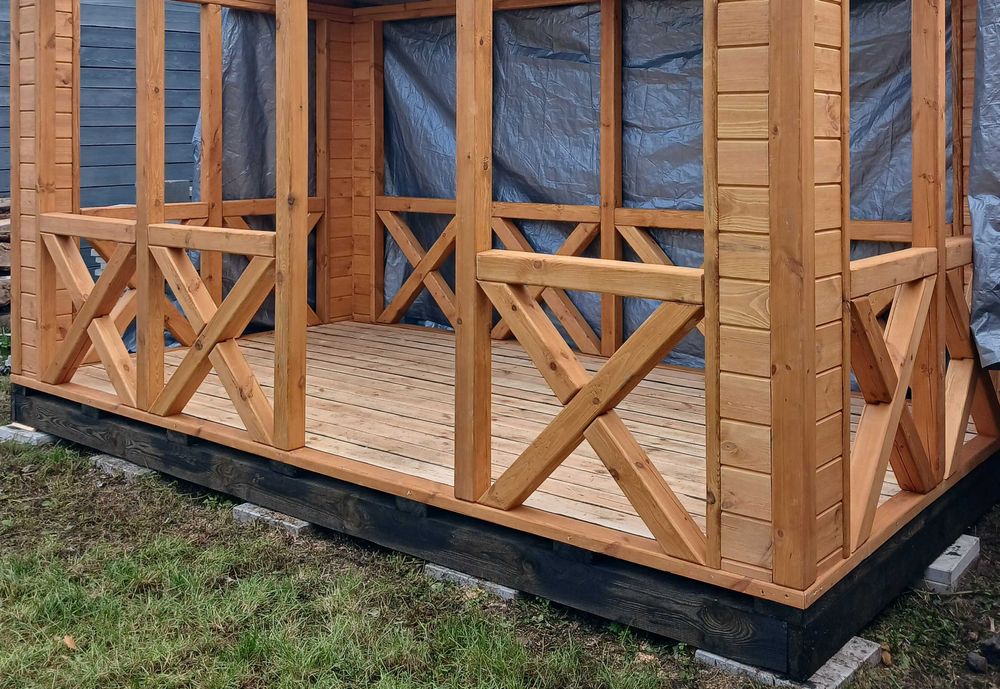 Будки для собак утеплені.Вольєри,альтанки,туалети.