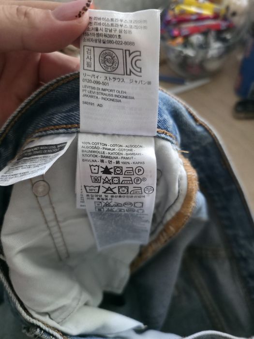 Jeansy Levi's W26L32