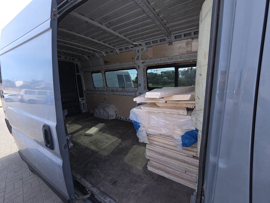 Fiat ducato projecto caravana, já tem janelas e material para isolamento