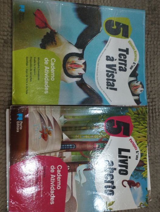 Livros atividades 5 ano