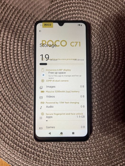 Новий Xiaomi Poco C71 Rose Gold телефони